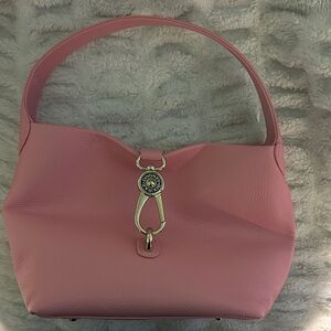 Dooney & Bourke Pink Leather Shoulder Bag